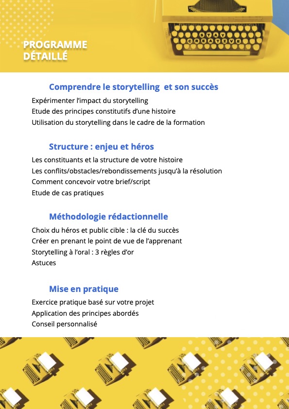 Programme de formation Storytelling-4